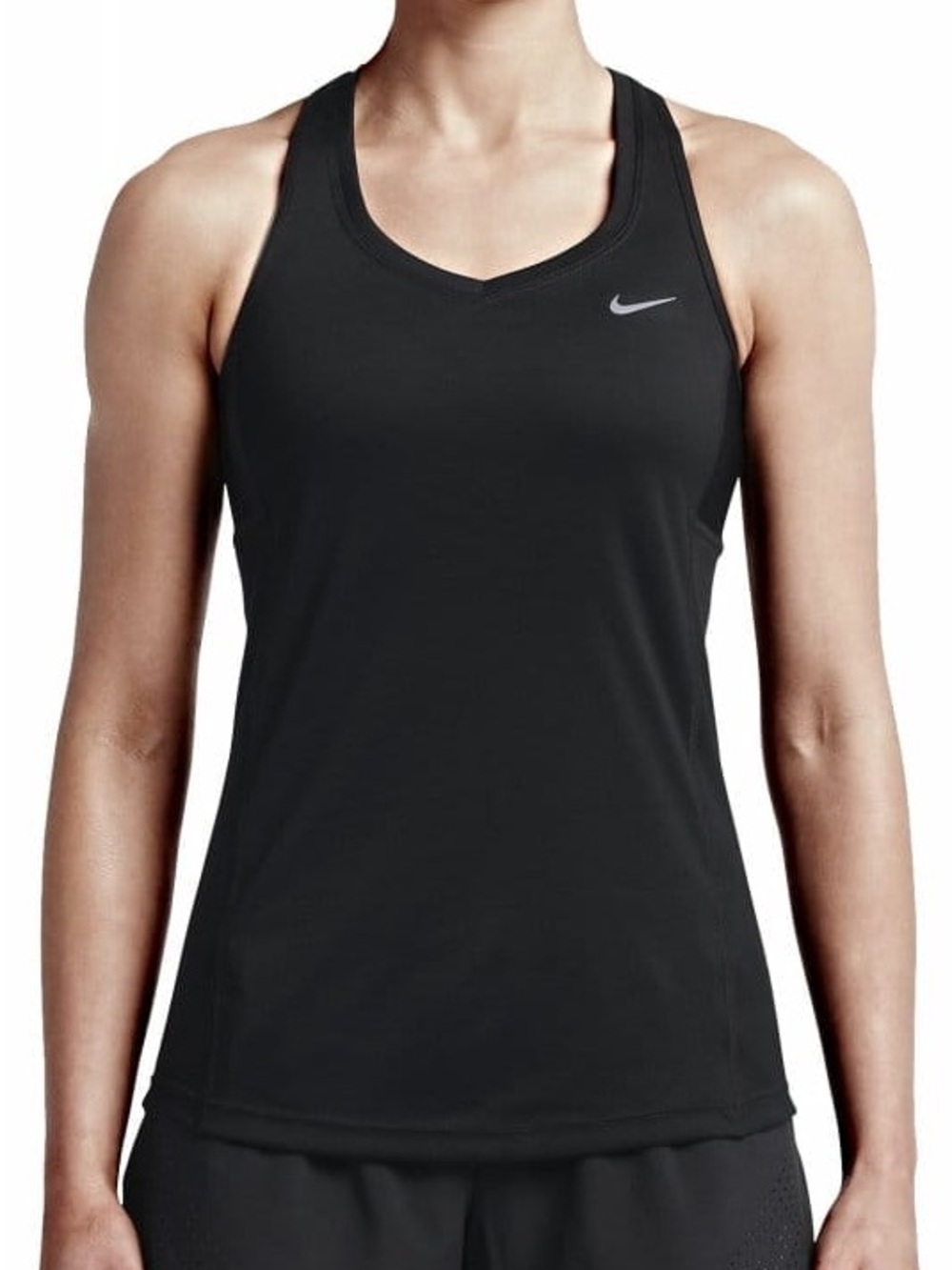 Nike Women’s Black Dri-FIT Racerback Training Tank SMALL